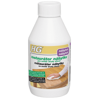 HG Restaurátor nábytku na světlé druhy dřeva 300 ml