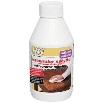 HG Restaurátor nábytku pro tmavé druhy dřeva 250 ml