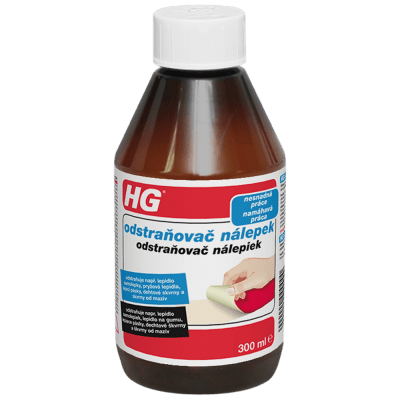 HG Odstraňovač nálepek 300 ml