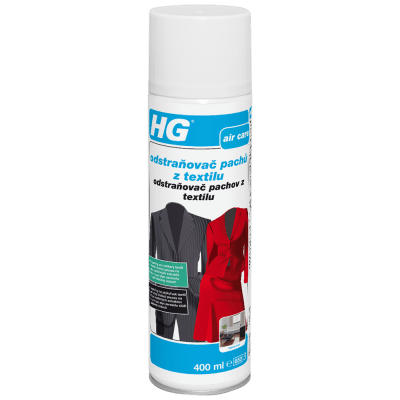 HG Odstraňovač pachů z textilu 400 ml