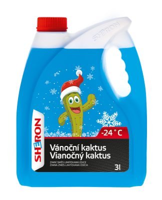 SHERON Zimní ostřikovač -24 °C 3 lt Kaktus