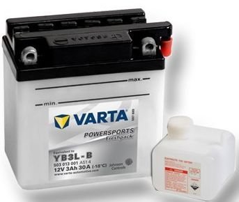 Motobaterie Varta Pravá 12V,3Ah/30A