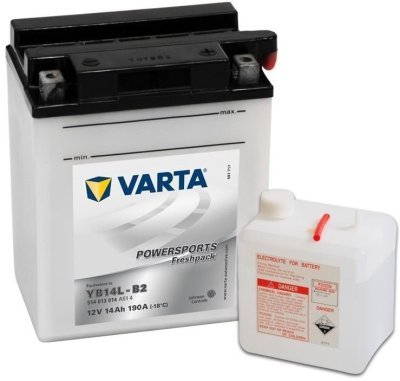 Motobaterie Varta  Pravá 12V,14Ah/190A
