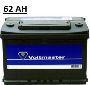 Autobaterie Voltmaster Pravá 62Ah/540A