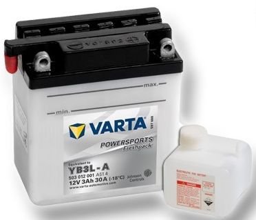 Motobaterie Varta Pravá 12V,3Ah/30A