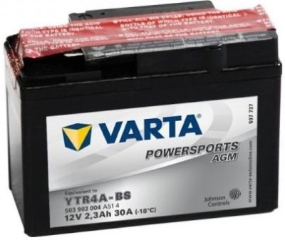 Motobaterie Varta Pravá 2,3 Ah/30A