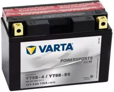 Motobaterie Varta  Levá 12V,9Ah/115A