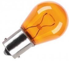 Žárovka 12 V/21W P21W oranžová BaU15s
