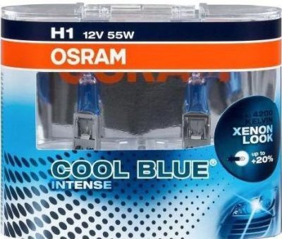Žárovka OSRAM 12 V H1 55W P14,5s COOL BLUE INTENSE - BALENÍ 2 KS