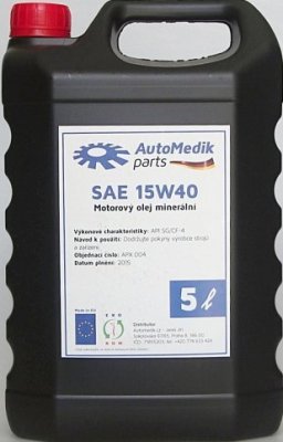 Olej AutoMedik 15W-40 5L