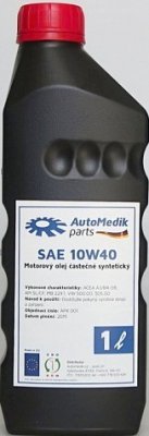 Olej AutoMedik 10W-40 1L