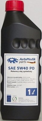 OLEJ AUTOMEDIK 5W-40 1L
