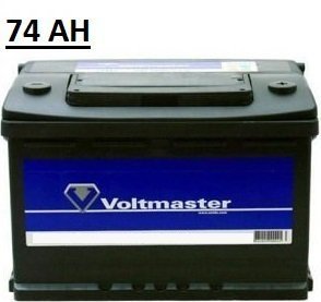 Autobaterie Voltmaster Pravá 74Ah/680A