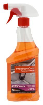 Rozmrazovač oken mechanický 500ml -30°C NANO SPEED