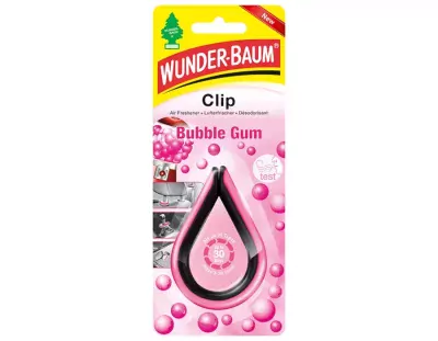 WUNDER-BAUM Závěsný osvěžovač vzduchu, Clip - Bubble Gum