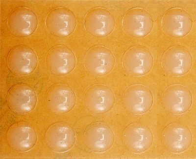 Podložka samolepící pod nábytek 10mm,20ks