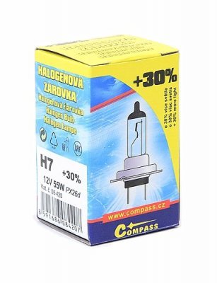 Žárovka 12V H7 55W PX26d box FLASH +30%