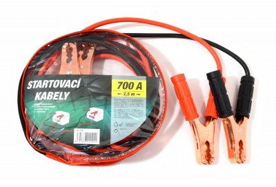Startovací kabely 700A 2,5m zipper bag