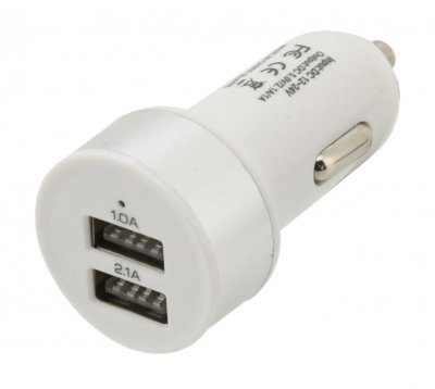 Zástrčka 2xUSB 5V/2100mA 12/24V