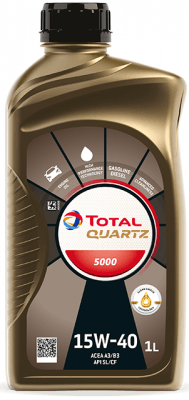 TOTAL QUARTZ 5000 15W-40 1L