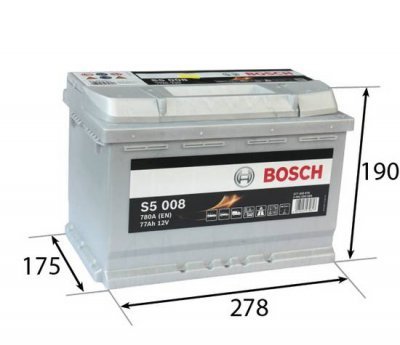 startovací baterie BOSCH 0 092 S50 080