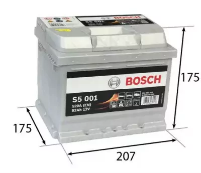 startovací baterie BOSCH 0 092 S50 010