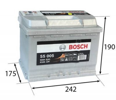 startovací baterie BOSCH 0 092 S50 050