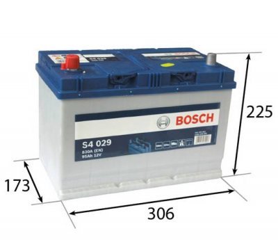 startovací baterie BOSCH 0 092 S40 290