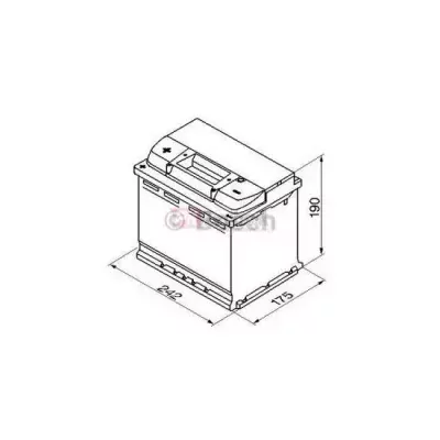 startovací baterie BOSCH 0 092 S5A 050