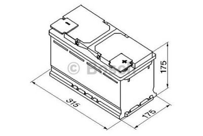 startovací baterie BOSCH 0 092 S40 100