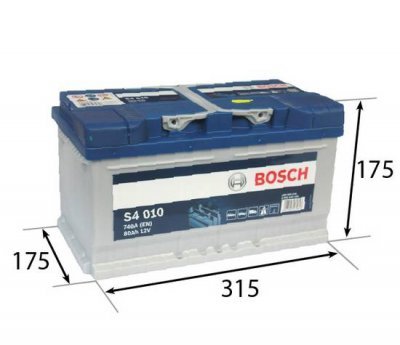 startovací baterie BOSCH 0 092 S40 100