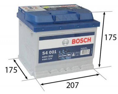 startovací baterie BOSCH 0 092 S40 010