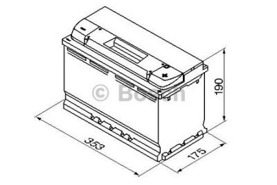 startovací baterie BOSCH 0 092 S40 130