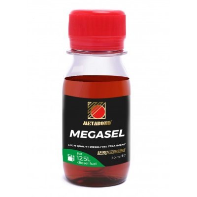 METABOND MEGASEL PLUS ADITIVUM DO NAFTY MINI NA 125L OŠETŘENÉHO PALIVA.