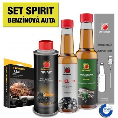 KOMPLETNÍ OŠETŘENÍ PRO BENZÍNOVÁ AUTA SE SLEVOU -10 % - VERZE SPIRIT