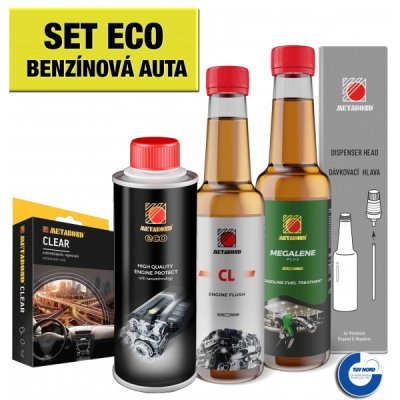 KOMPLETNÍ OŠETŘENÍ PRO BENZÍNOVÁ AUTA SE SLEVOU -10 % VERZE ECO