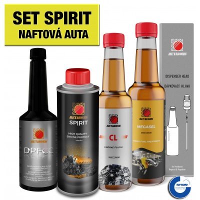 KOMPLETNÍ OŠETŘENÍ PRO NAFTOVÁ AUTA SE SLEVOU -10 % - VERZE SPIRIT