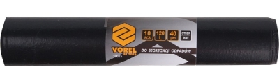 Pytel na odpad LDPE, 40um, 120l, 10ks, směsný odpad