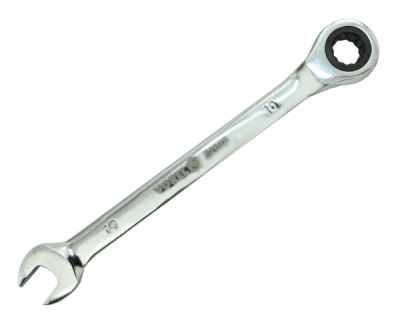 Klíč očkoplochý ráčnový 10 mm CrV