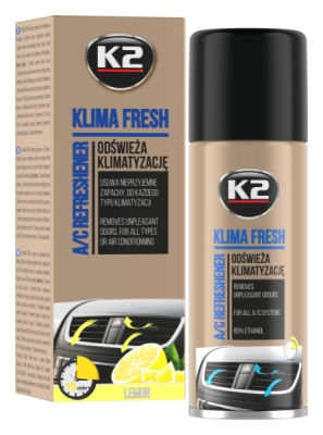 K2 Osvěžovač KLIMA FRESH 150 ml LEMON