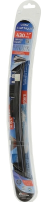 Stěrač FLAT MULTI 430mm s adaptéry
