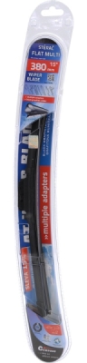 Stěrač FLAT MULTI 380mm s adaptéry