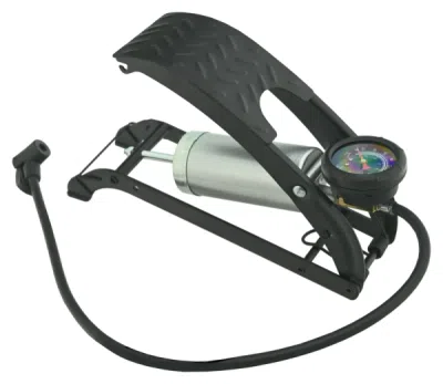 Hustilka nožní s manometrem jednopístová TÜV/GS 1x120mm