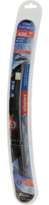 Stěrač FLAT MULTI 450mm s adaptéry