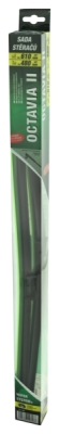 Stěrače FLAT SET 610+480mm GREEN OCT II