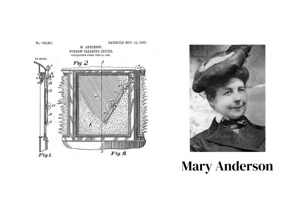 Mary Anderson oppfant den første operative vindusviskeren helt tilbake i 1903.