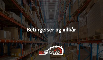Betingelser og vilkår
