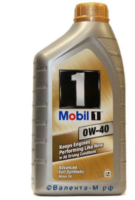 Motorolje MOBIL 153668 0W-40 FS 1L