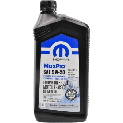 Motorolje MOPAR 68518202AA MaxPro SAE 5W20 1L