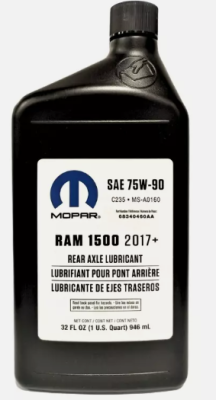 Differensial olje MOPAR 68340460AA 75W90 RAM 1500 1L